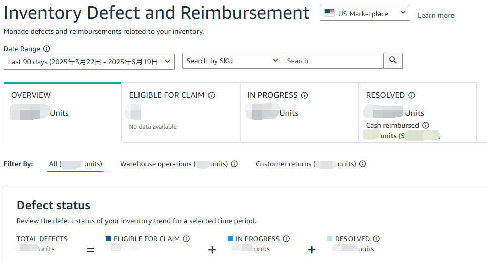 一文详解Amazon IDR门户:管理你的库存缺陷和赔偿