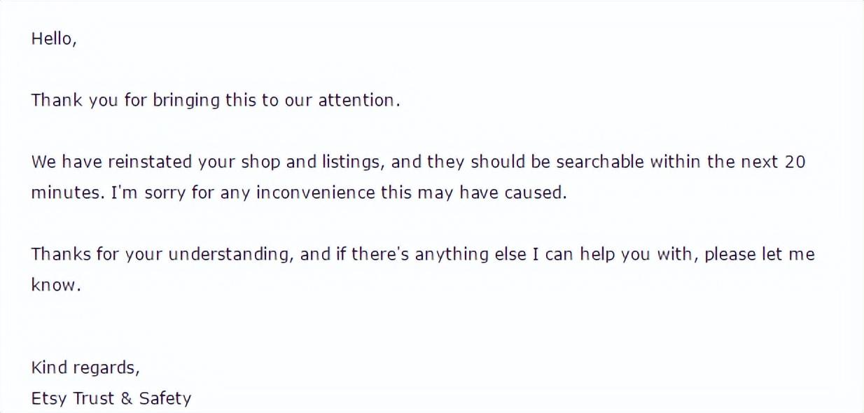 如何申诉Etsy店铺?
