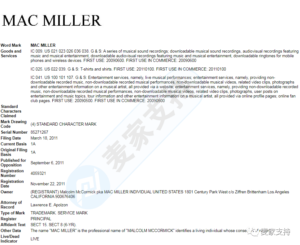 Mac Miller 麥克·米勒再度發案，仍由GBC代理，案件號：21-cv-6481，目前臨時禁令已出！