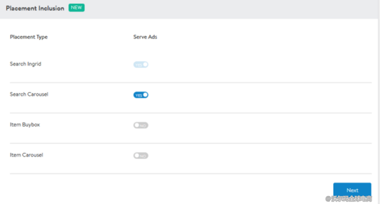 站内广告操作指引：创建广告组