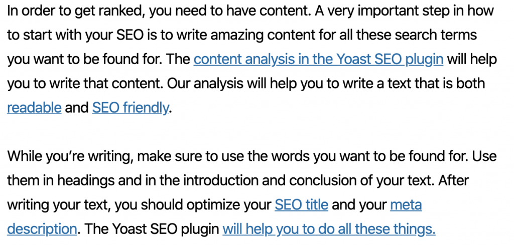 锚文本对于谷歌SEO的优化帮助