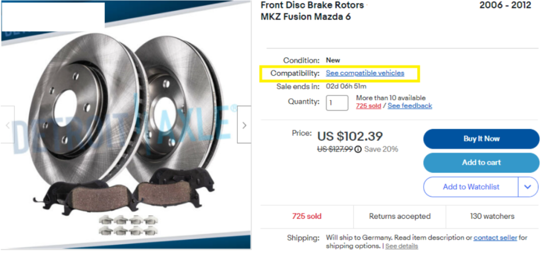 汽摩配刊登这么做！eBay为卖家提供强有力保障与支持！