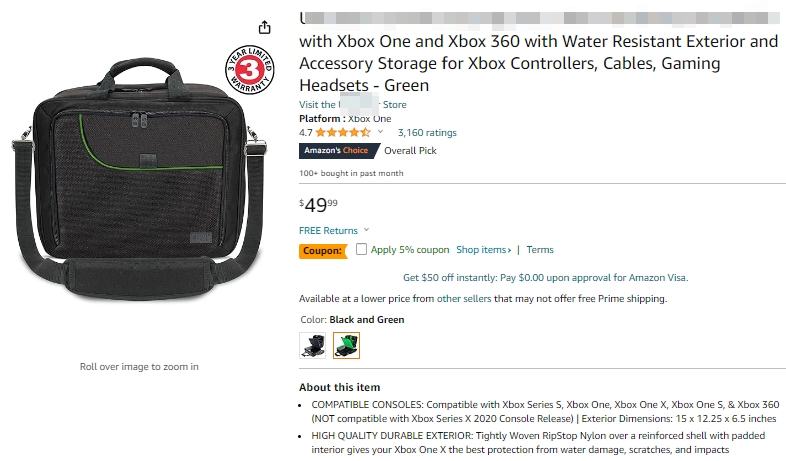 已提TRO！电子产品收纳包Electronics Storage Bag正在专利维权！