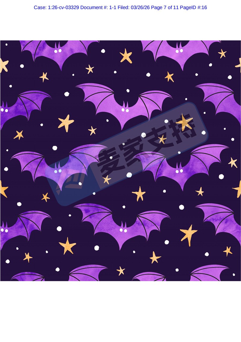 26-cv-03329，暗黑系版权作品跨境维权，159店涉案有TRO冻结风险！