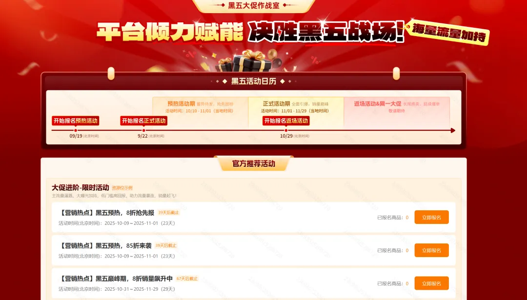 流量混战!黑五网一大促将打响,看这些跨境平台有多卷?