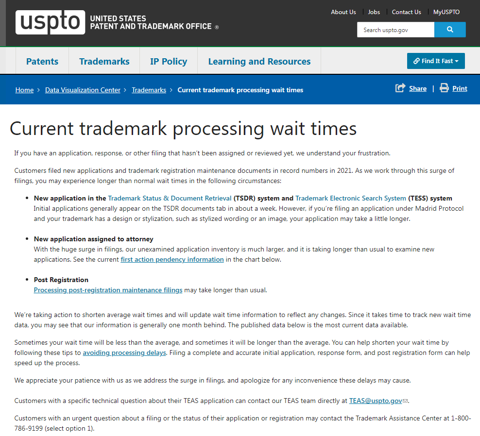 卖家注意！美国商标审查周期再次延长