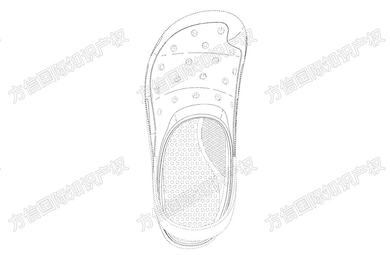亚马逊爆款洞洞鞋shoe专利新下证,小心避雷!