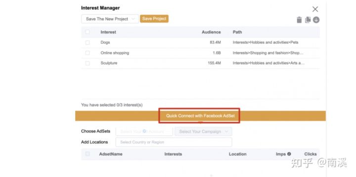 挖掘Facebook niche兴趣词的工具-AdTargeting