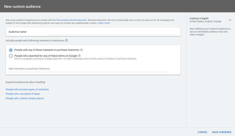 谷歌自定义受众，你不会是最后一个知道的吧？
