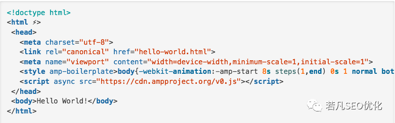 谷歌 AMP技术，让你移动端打开速度达到极致
