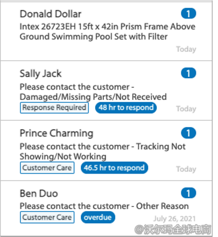 消息中心顾客信息管理