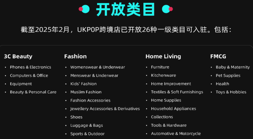 重磅！TikTok Shop英国跨境POP小店即将开放入驻……