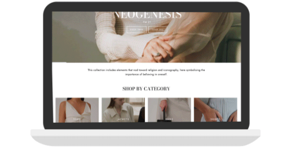 SHOPLINE推出了一套行业店铺设计模板——Impress