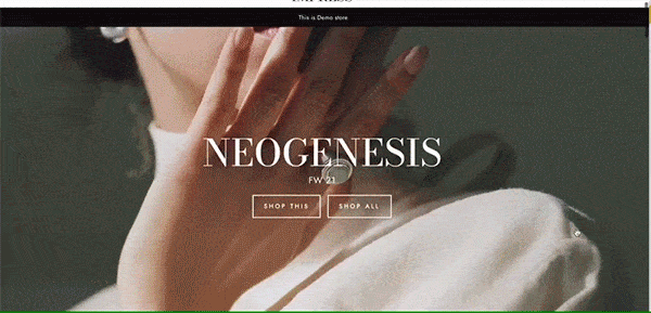 SHOPLINE推出了一套行业店铺设计模板——Impress